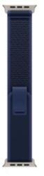 Apple Watch 49mm Loop: Blue Trail Loop - M/L - Natural Titanium Finish (MXTW3ZM/A) - tripont