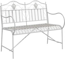 vidaXL Градинска пейка 2 -Seater 103, 5 x 59 x 89 см Стомана (42008118)