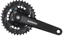 Shimano Altus FC-M315 négyszögtengelyes trekking hajtómű, 22-36T, 170 mm, alumínium, fekete