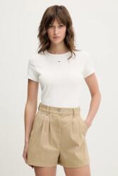 Tommy Jeans Tricou basic de femei din bumbac cu elastan pachet de 2 PPYA-TSD1RS_59B (DW0DW21430)