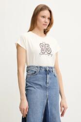 Liu Jo tricou culoarea bej, TA5268 JS005 PPYA-TSD17G_01X (TA5268.JS005)