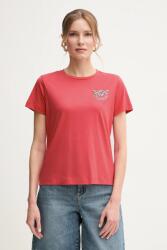 Pinko tricou din bumbac PPYA-TSD066_29X (103320.A2G7)