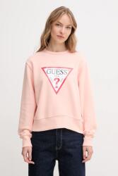 GUESS bluza femei, culoarea portocaliu, cu imprimeu, W2YQ16 KBA11 9BYH-BLD02R_24X (W2YQ16.KBA11)