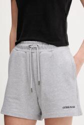 Guess Jeans pantaloni scurți din bumbac femei, culoarea gri, uni, high waist, W5GD0O K68I4 PPYA-SZD0OU_90X (W5GD0O.K68I4)