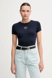 Tommy Jeans tricou culoarea bleumarin, DW0DW20316 PPYA-TSD1RA_59X (DW0DW20316)