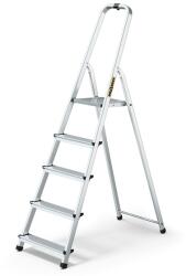 IRIS TOOLS HL-500-5S 5 (4+1) lépcsős alumínium létra, összecsukható, 125 kg teherbírás (HL-500-5S) - pcx