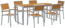 vidaXL Комплект за хранене в градината 7 бр. Сив (3284372)