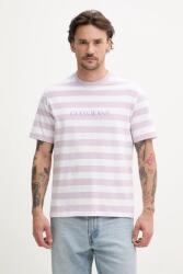 Guess Jeans tricou din bumbac barbati, culoarea roz, modelator, M4YI84 K9XF1 9BYH-TSM06L_04X (M4YI84.K9XF1)