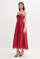 Bardot rochie ESRA culoarea rosu, maxi, evazată, 59237DB PPYA-SUD1Y7_33X (59237DB)