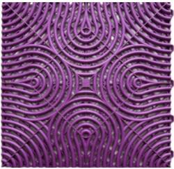SwissDeck Műhelypadló - SwissDeck RibDeck Infinity 33, 3x33, 3cm Pearl Purple Rain (RDI-PPR)