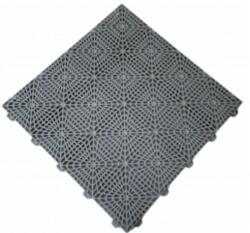 SwissDeck Sportpálya padló - SwissDeck SportDeck 33, 3 x 33, 3 cm - Pearl Silver (SD-PS)