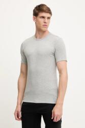 Calvin Klein Underwear tricou 3-pack barbati, culoarea gri, neted, LV00NB4185 PPYA-TSM1IL_90M (LV00NB4185)