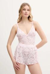 Guess pijama GRETA culoarea roz, dantela, O5GG01 KCQ30 PPYA-BID1BF_03X (O5GG01.KCQ30)