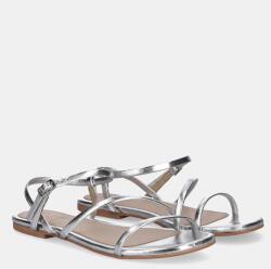 Answear Lab sandale de piele femei, culoarea argintiu BPYA-OBD00T_SLV (DE6263)