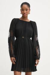 TWINSET rochie culoarea negru, mini, evazată, 251TP2783 PPYA-SUD0CS_99X (251TP2783)