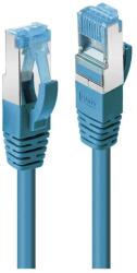 Lindy 47151 S/FTP CAT6a RJ45 Patch Kábel 5 m - Kék