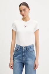 Tommy Jeans tricou culoarea alb, DW0DW20316 PPYA-TSD1RA_00X (DW0DW20316)