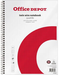 Office Depot A4+ lefűzhető kockás spirálfüzet (3698652D) - haztartasibolt