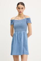 Tommy Hilfiger rochie din denim PPYA-SUD1UR_95X (DW0DW20677)