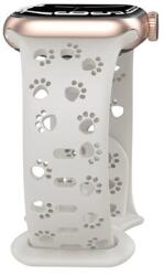 Mybandz 85324 apple watch paw szilikon óraszíj/fehér/40/41/42mm (85324) - bevachip