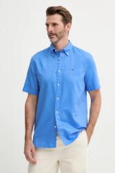 Tommy Hilfiger cămașă din amestec de in cu guler button-down, regular, MW0MW40703 PPYA-KDM0NZ_55X (MW0MW40703)