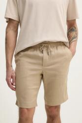 Tommy Hilfiger pantaloni scurti din in barbati, culoarea verde, MW0MW37804 PPYA-SZM0LN_19X (MW0MW37804)