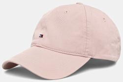 Tommy Hilfiger șapcă de baseball din bumbac culoarea roz, neted, AW0AW17131 PPYA-CAD074_03X (AW0AW17131)