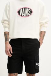 Karl Kani pantaloni scurți din bumbac bărbați, culoarea negru, 6012261 PPYA-SZM0RO_99X (6012261)