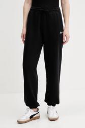 Tommy Jeans pantaloni de trening din bumbac culoarea negru, uni, DW0DW20670 PPYA-SPD14Y_99X (DW0DW20670)