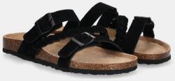 Answear Lab papuci din piele femei, culoarea negru BPYA-KLD00S_99X (TX.2411)