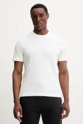 HUGO tricou barbati, culoarea bej, neted, 50532011 PPYA-BIM07I_01X (50532011)