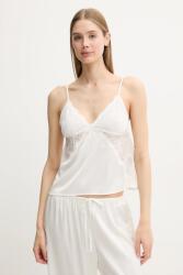 Abercrombie & Fitch maiou de pijama culoarea bej, dantela, KI146-5050 PPYA-BID1KF_01X (KI146.5050.111)