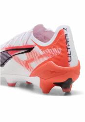 PUMA Felnőtt Futballcipő Ultra 5 Ultimate Fg PUMA White Black Glowing Red fehér|fekete|vörös