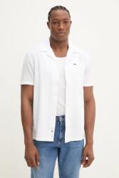 Tommy Hilfiger cămașă din amestec de in bărbați, culoarea alb, cu guler button-down, regular, DM0DM20895 PPYA-KDM0OC_00X (DM0DM20895)