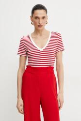 Morgan tricou DINA femei, culoarea rosu, DINA PPYA-TSD257_33A (DINA)