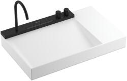 Hansgrohe Avalegra AquaUnit 780/475 mosdórendszer zuhanyvízsugárral Matt Fekete 22473670 (22473670)