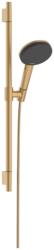 Hansgrohe Raindance Alive Select S Zuhanyszett 125, 3jet, EcoSmart, Unica S Pura 65 zuhanyrúddal Szálcsiszolt Bronz 24602140 (24602140)