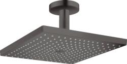 Hansgrohe Raindance E Fejzuhany 300, 1jet, mennyezeti csatlakozóval, EcoSmart Szálcsiszolt Fekete Króm 26251340 (26251340)