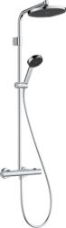Hansgrohe Activera S Showerpipe 240, 1jet, EcoSmart, Ecostat Fine Varia Króm 28078000 (28078000)