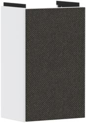Hansgrohe Xevolos E Mosdószekrény kézmosóhoz 340/245, Matt Fehér színű, baloldali ajtópánt Textil sötétszürke 54166660 (54166660)