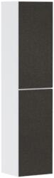 Hansgrohe Xevolos E Magas szekrény 400/360, Matt Fehér színű, jobboldali ajtópánt Textil sötétszürke 54221660 (54221660)