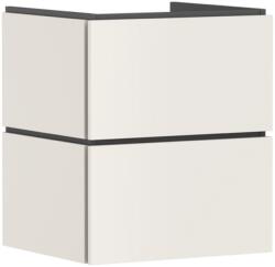 Hansgrohe Xilesa E Mosdószekrény 530/470, 2 fiókkal, normál mosdókhoz Matt Homokszín 54252780 (54252780)