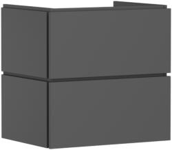 Hansgrohe Xilesa E Mosdószekrény 630/470, 2 fiókkal, mosdókagylóhoz Matt Palaszürke 54256760 (54256760)