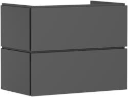 Hansgrohe Xilesa E Mosdószekrény 780/470, 2 fiókkal, normál mosdókhoz Matt Palaszürke 54260760 (54260760)