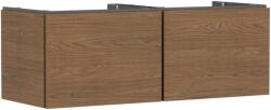 Hansgrohe Xilesa E Konzolos mosdószekrény 1375/550, 2 fiókkal, ráültetett mosdótálhoz Kasmír tölgy 54268550 (54268550)