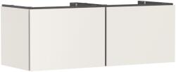 Hansgrohe Xilesa E Konzolos mosdószekrény 1375/550, 2 fiókkal, ráültetett mosdótálhoz Matt Homokszín 54268780 (54268780)