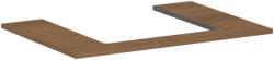 Hansgrohe Xilesa E Pultlap 780/550, középkivágással, ráültetett mosdótálhoz Kasmír tölgy 54269550 (54269550)