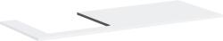 Hansgrohe Xilesa E Pultlap 1180/550, bal oldali kivágással, ráültetett mosdótálhoz Matt Fehér 54272700 (54272700)