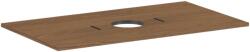 Hansgrohe Xilesa E Pultlap 980/550 középkivágással, csapfurat nélküli mosdótálhoz Kasmír tölgy 54276550 (54276550)