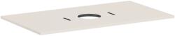 Hansgrohe Xilesa E Pultlap 980/550 középkivágással, csapfurat nélküli mosdótálhoz Matt Homokszín 54276780 (54276780)